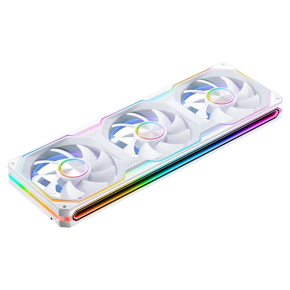 Fan 3 Em 1 Premium Jonsbo Xa-360w ARGB 360 Mm Pwm Branco 4