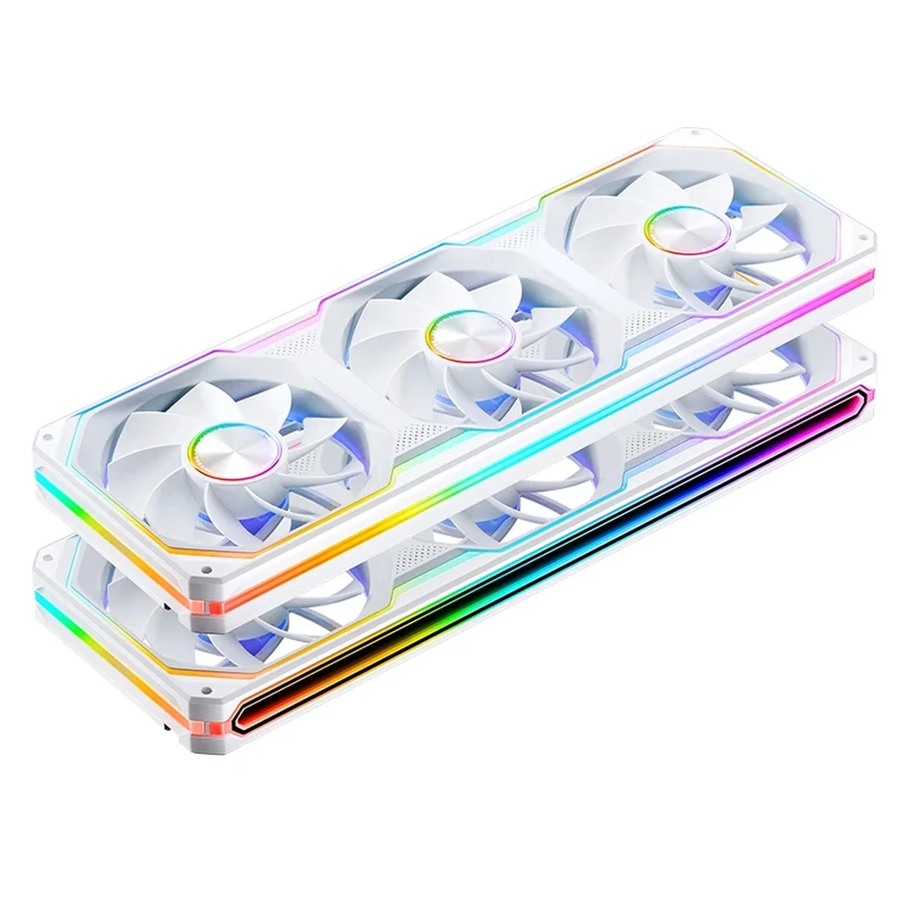 Fan 3 Em 1 Premium Jonsbo Xa-360wr ARGB Reverso 360 Mm Pwm Branco 6