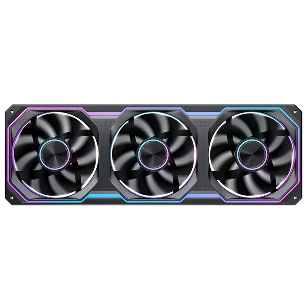 Fan 3 Em 1 Premium Jonsbo Xa-360br ARGB Reverso 360mm Pwm Preto 6