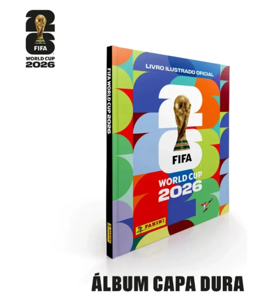 Imagem 2 de 3 do produto Álbum Capa Dura Copa Do Mundo 2026 Fifa World Cup 2026