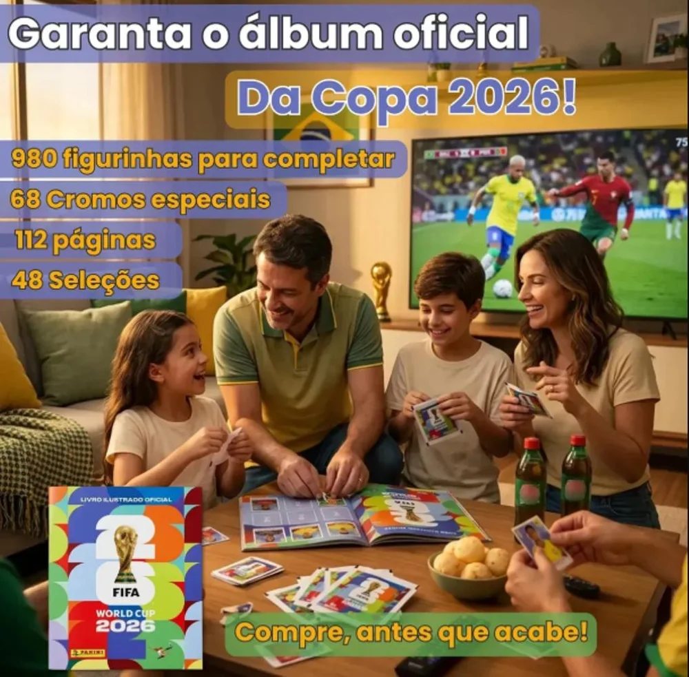 Imagem 3 de 3 do produto Álbum Capa Dura Copa Do Mundo 2026 Fifa World Cup 2026
