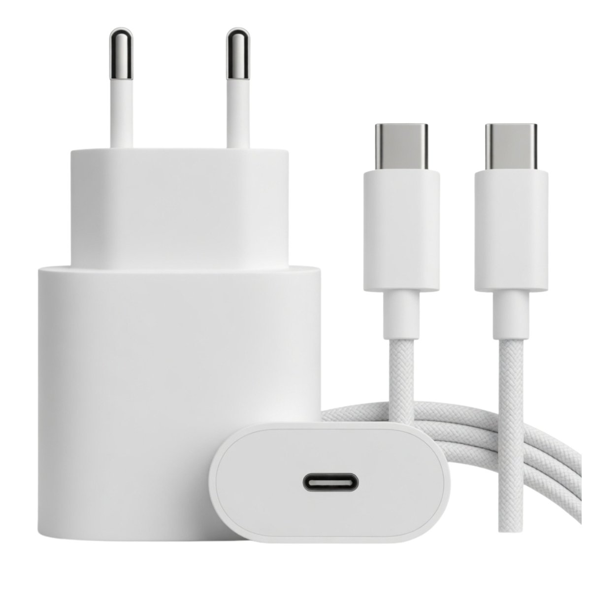 Carregador Turbo Rápido Tipo C Usb C Para Smartphone Tablet