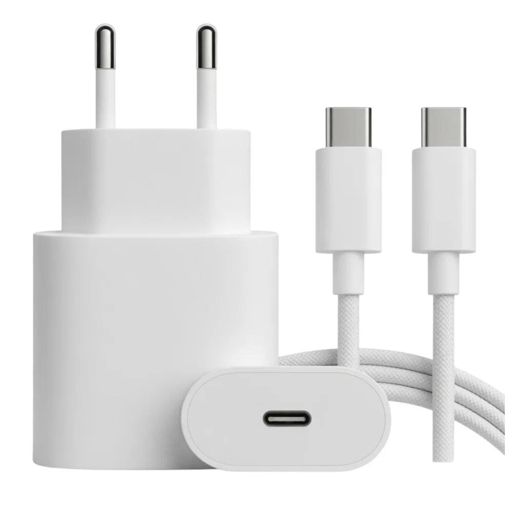 Carregador Turbo Rápido Tipo C Usb C Para Smartphone Tablet