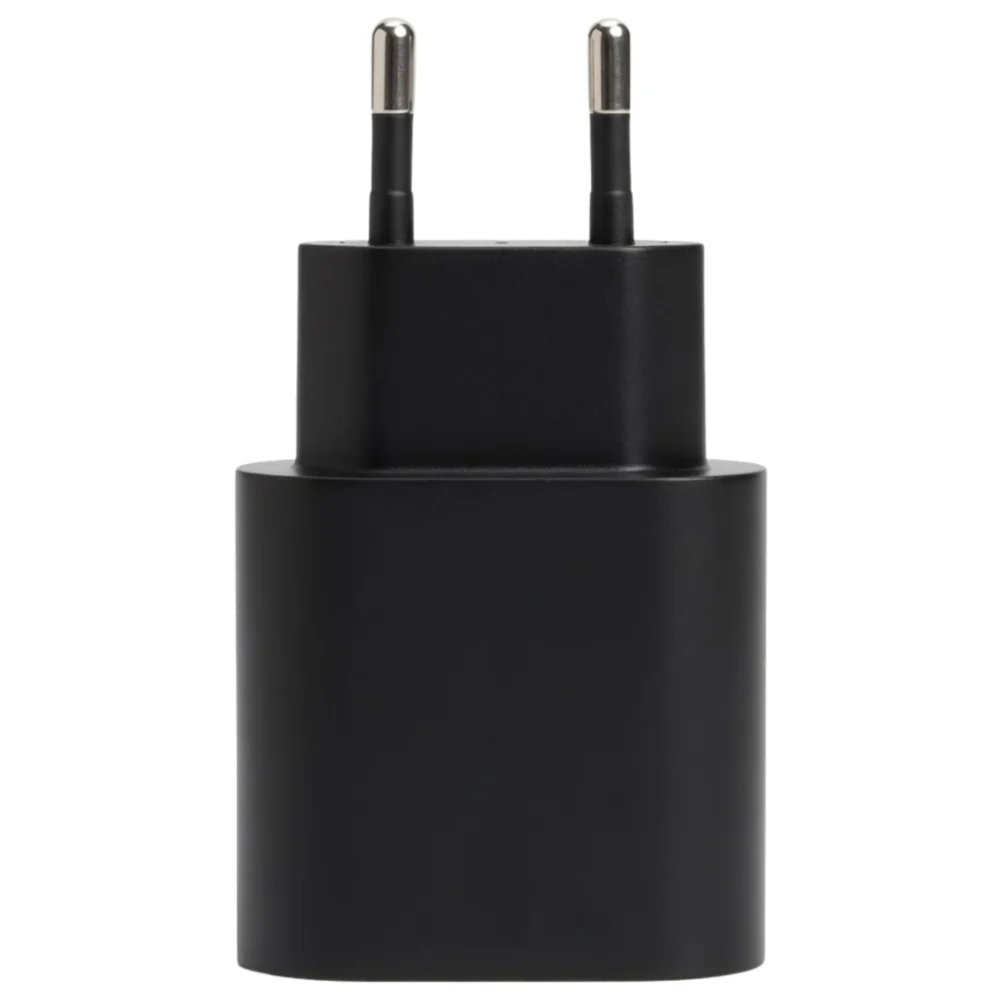 Carregador Turbo Usb C Preto Rápido Para Smartphone E Tablet