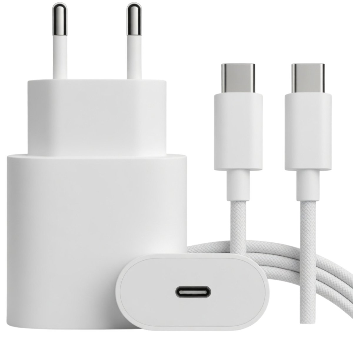 Carregador Rápido Turbo Usb-c Tipo C Para Celulares Tablets