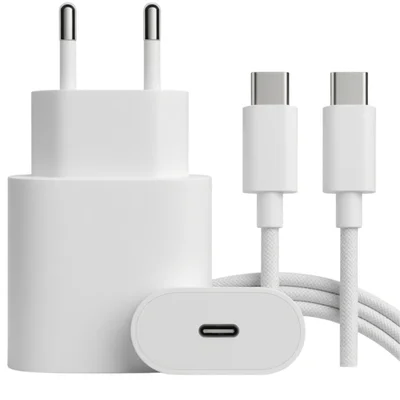 Carregador Rápido Turbo Usb-c Tipo C Para Celulares Tablets