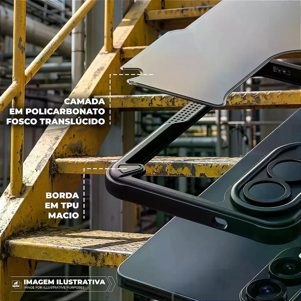 Imagem 2 de 5 do produto Capa Para Samsung Galaxy S24 / S25 - Rugged Shield - Gshield