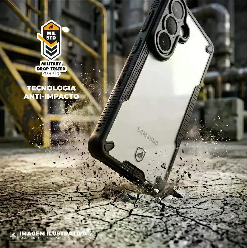 Imagem 4 de 5 do produto Capa Para Samsung Galaxy S24 / S25 - Rugged Shield - Gshield