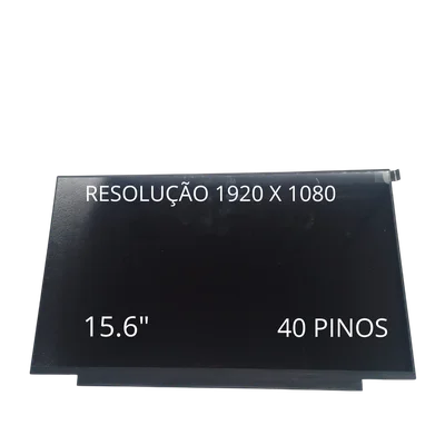 Tela 15.6" Fhd Slim Lq156m1jw26 40 Pinos 240hz