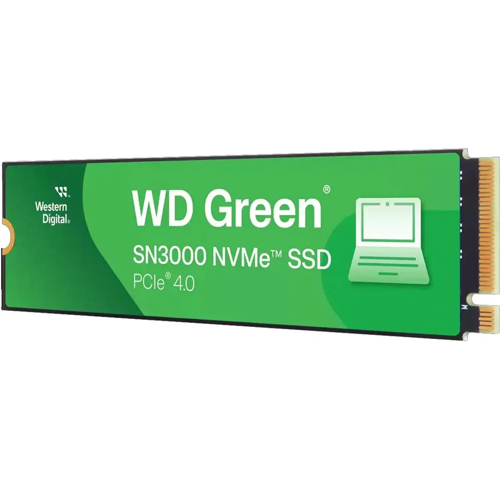 Imagem 5 de 5 do produto Nvme 1TB | Unidade De Estado Sólido Western Digital Sn3000 Nvme Pcie 4.0 5000/4200 Mb/s M.2 Ssd Wds100t4g0e-00cps0 Preto