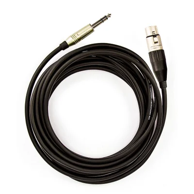 Cabo De Microfone P10 Estereo Para Xlr Amphenol - 50 Mt