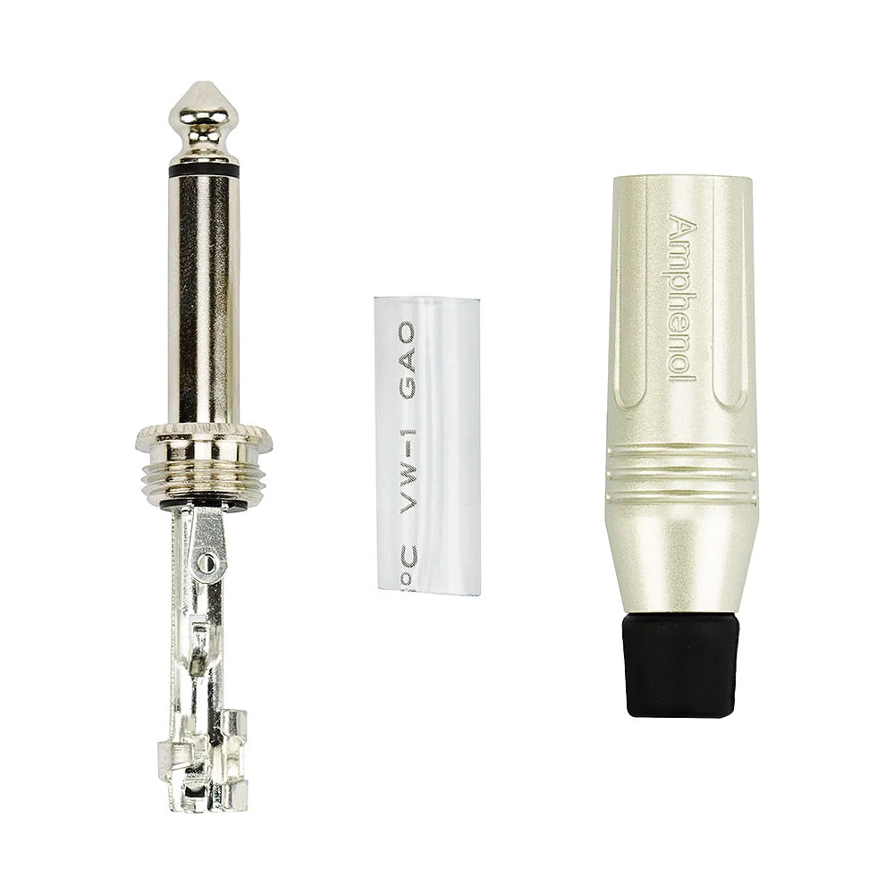 Imagem 3 de 5 do produto Cabo De Microfone P10 Mono Para Xlr Femea Amphenol - 40 Metros