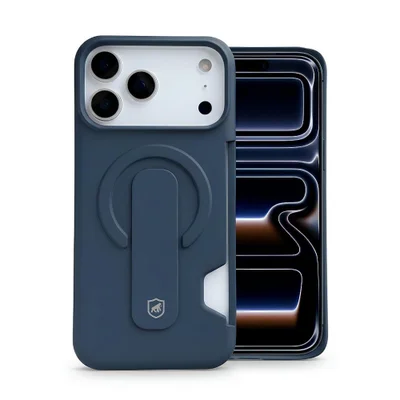 Capa Para Iphone 17 Pro - Card Ring - Azul - Gshield