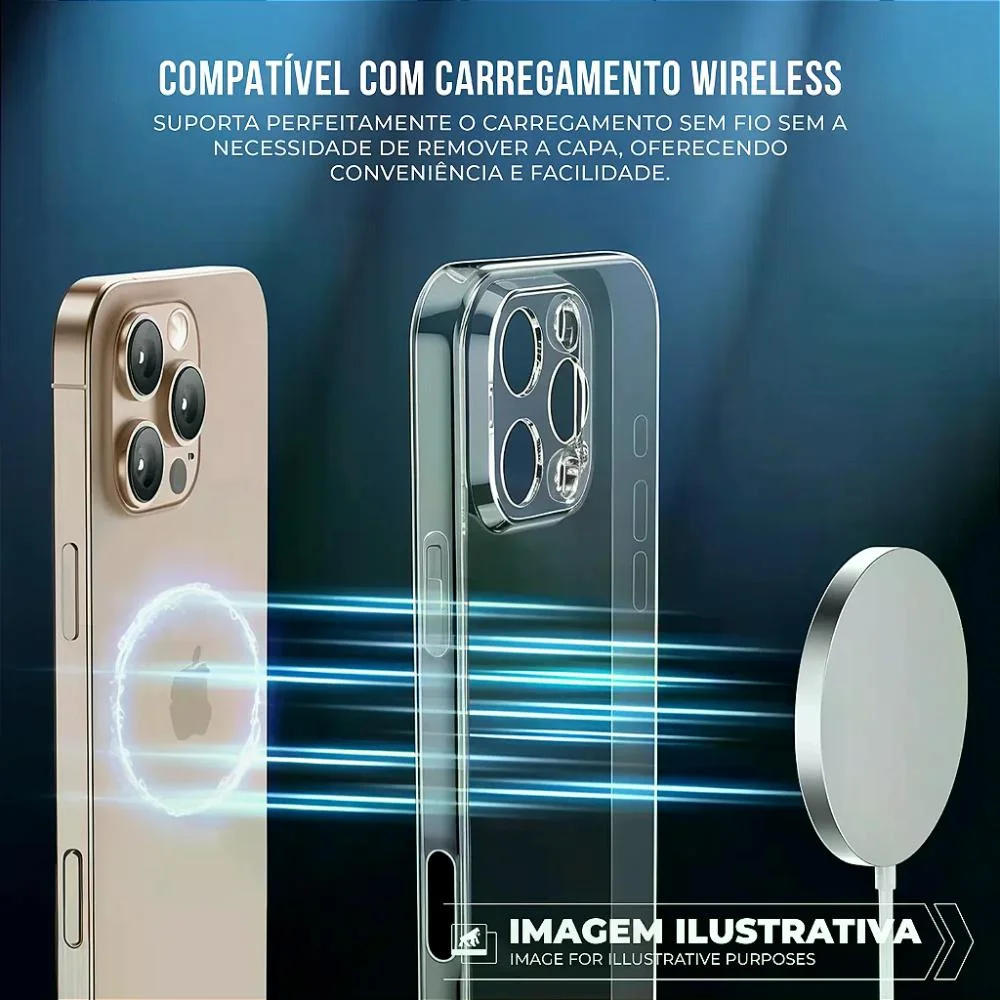 Imagem 4 de 5 do produto Capa Para Iphone Se - Crystal Slim - Não Amarela - Transparente - Gshield