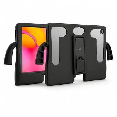 Capa Silicon Impact Universal Para Tablet 9 A 12 " - Preta