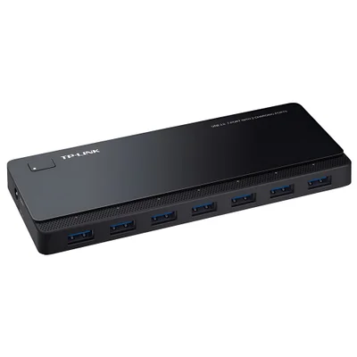 Hub Usb 3.0 Tp-link Uh720 7 Portas - Preto