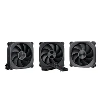 Kit 3 Fan 120mm Aerion Veil S Com Controladora ARGB Preto Fan100 2