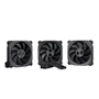 Kit 3 Fan 120mm Aerion Veil S Com Controladora ARGB Preto Fan100 3