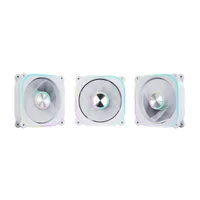 Kit 3 Fan 120mm Aerion Veil S Com Controladora ARGB Branco Fan100 2