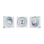 Kit 3 Fan 120mm Aerion Veil S Com Controladora ARGB Branco Fan100 3