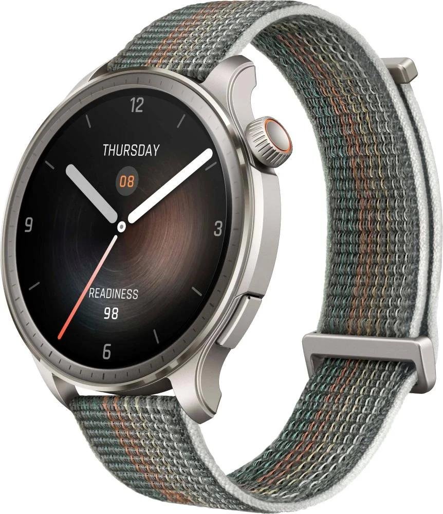 Smartwatch Amazfit Balance, AmoLED 1.5”, Gps, Bluetooth, Nfc, Alexa, Bateria Até 14 Dias - Prata