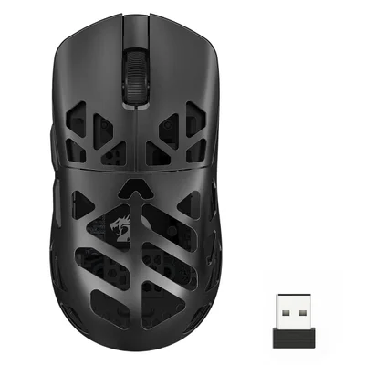 Mouse Gamer Redragon Prism Pro 1k, Tri-mode, 26000 Dpi, Paw3395, 5 Botões, Preto, M997-pro-1k