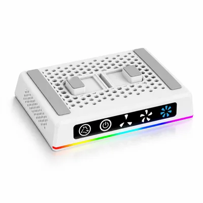 Base De Resfriamento Com 3 Velocidades Compativel Com Ps5/slim/pro Disco E Digital Suporte Vertical