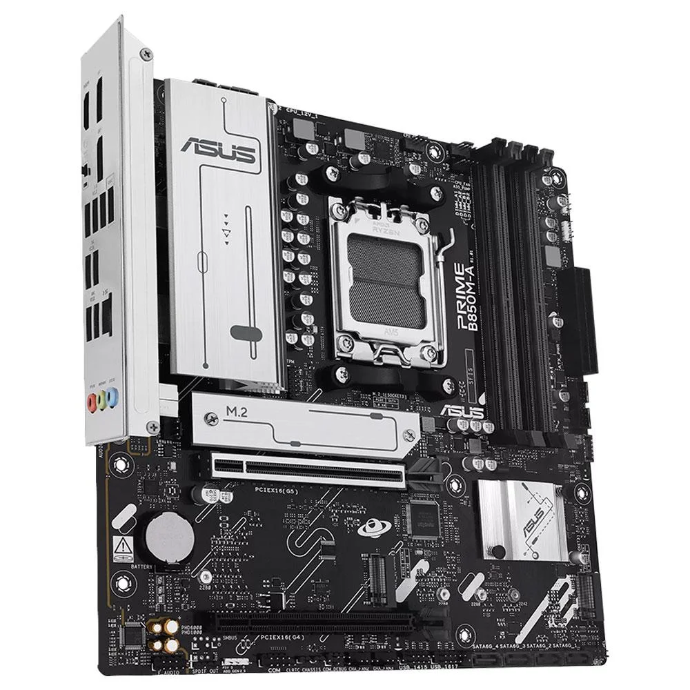 Placa Mae (amd) Asus Prime B850m-a Ddr5 Am5 Placa Mae (amd) Asus Prime B850m-a Ddr5 Am5