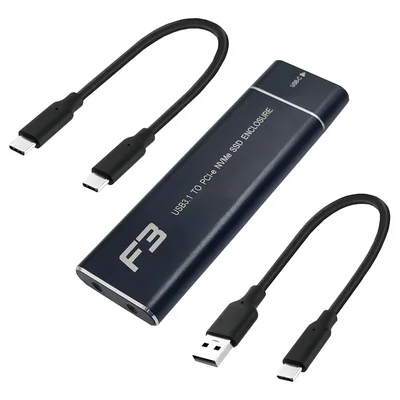 Case Adaptador Hd M.2 Ngff Ou Nvme Para Type-c/ Usb3.0