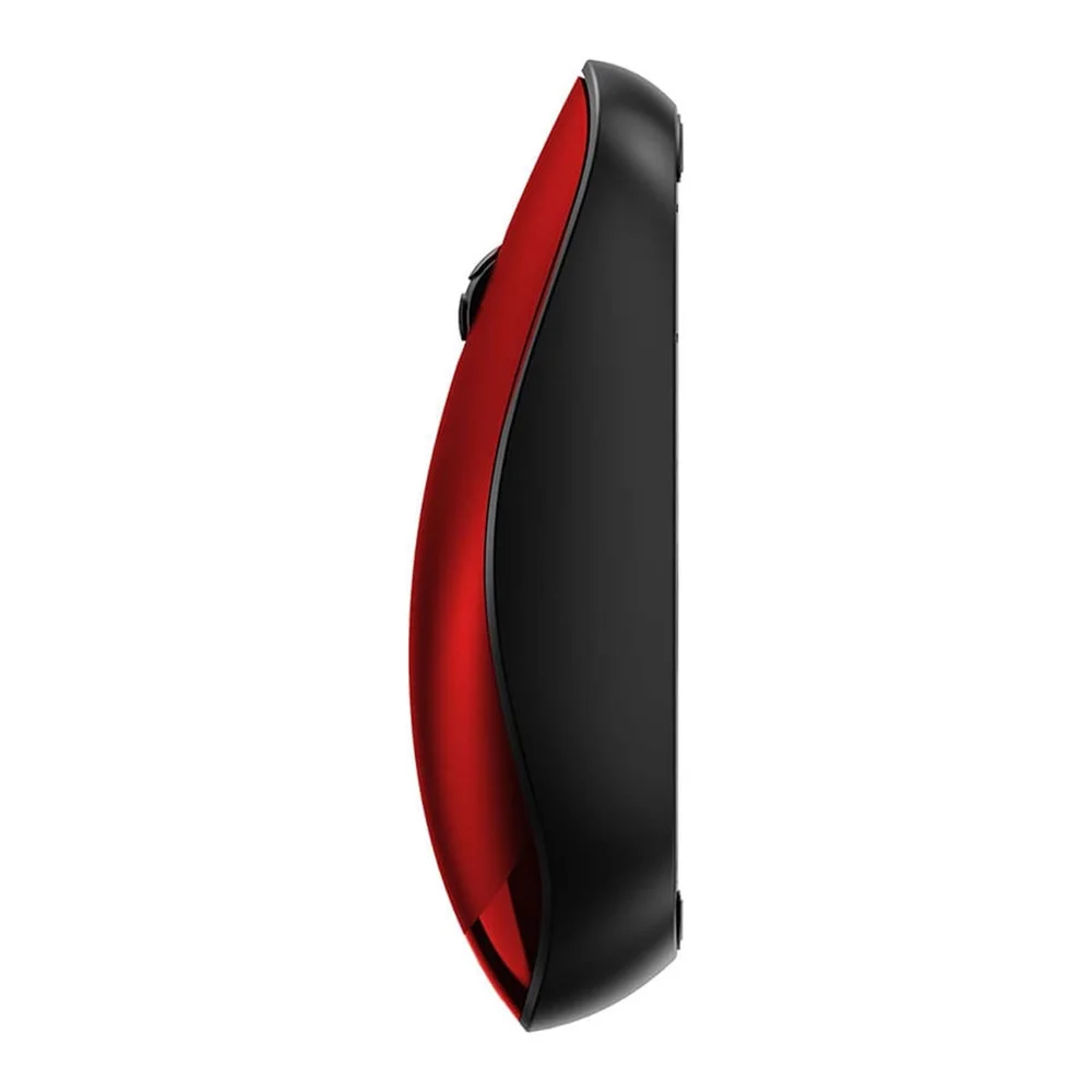 Imagem 4 de 5 do produto Mouse Sem Fio Slim Ms300 1200 Dpi 3 Botões Vermelho Multi