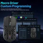 Mouse Rs8, 10000dpi, Conexão De Três Modos Gamer Sem Fio