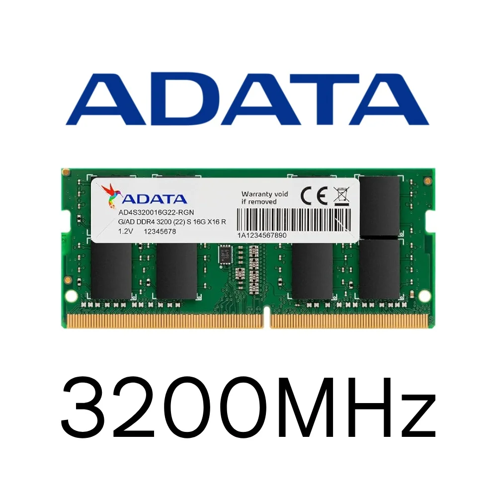 Memoria Note 16gb Ddr4 - Adata - 3200mhz