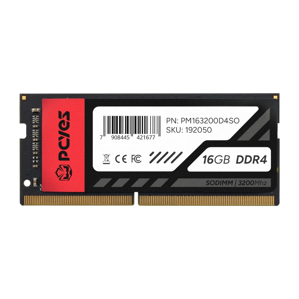 Placa de vídeo PcYes DDR4-3200 1x16GB SO-DIMM — foto 1 de 5