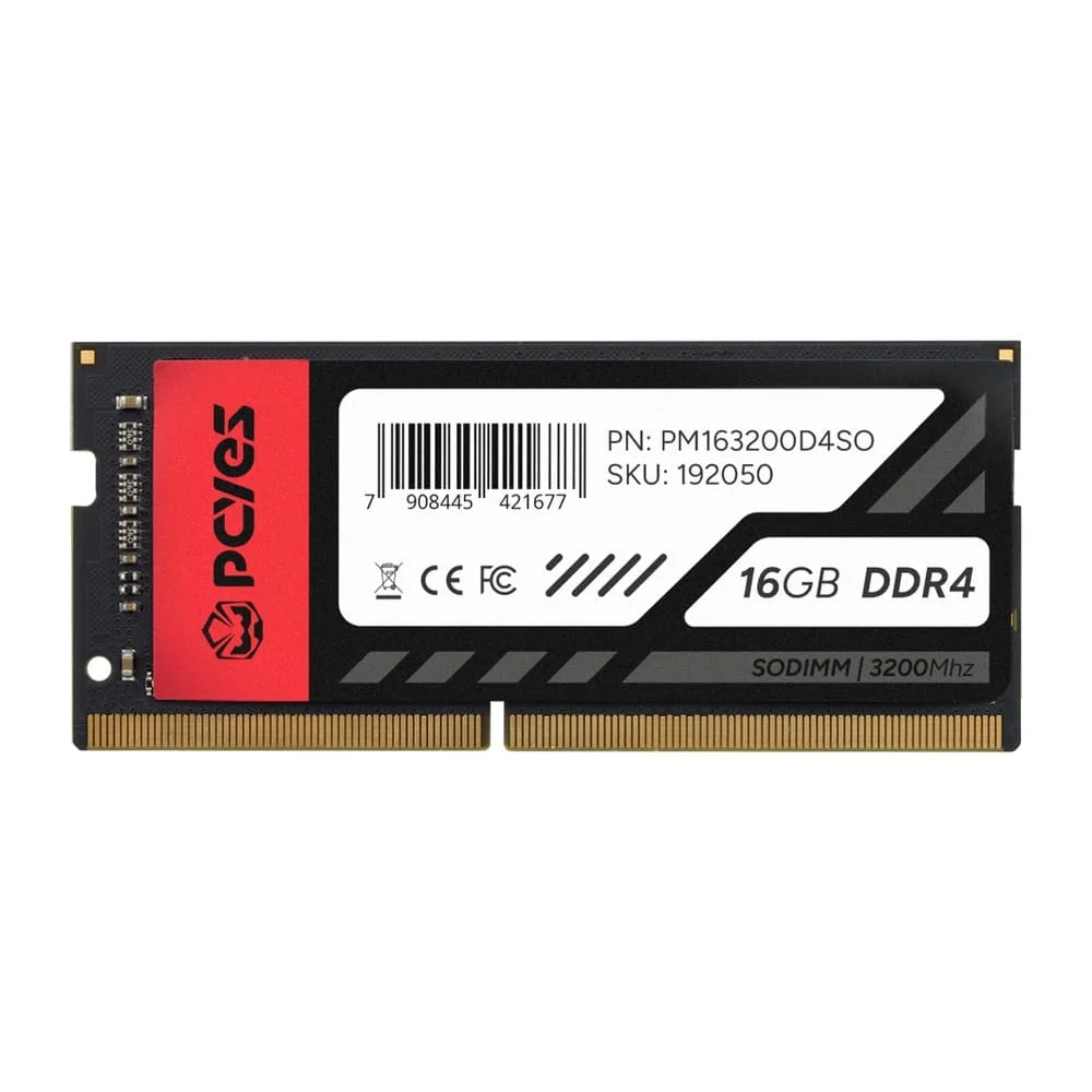 Imagem 3 de 5 do produto Memoria PCyes Sodimm 16gb Ddr4 3200mhz - Pm163200d4so