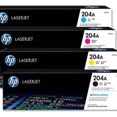 Kit 4 Toner HP 204a Cf510a Cf511a Cf512a Cf513a