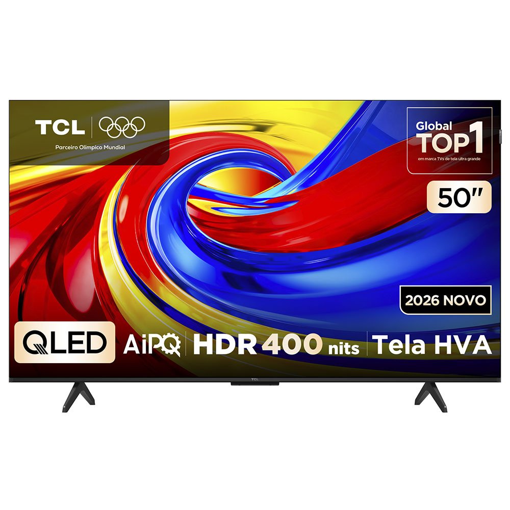 Smart Tv Tcl 50 " QLED 4k P7l Wifi Bluetooth Google Tv Hdr10+ 120 Hz Vrr Aipq 50p7l