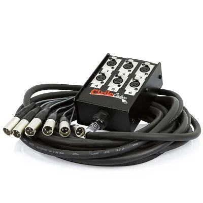 Medusa 6 Vias Montada Com Conectores Santo Angelo - 13 Mt