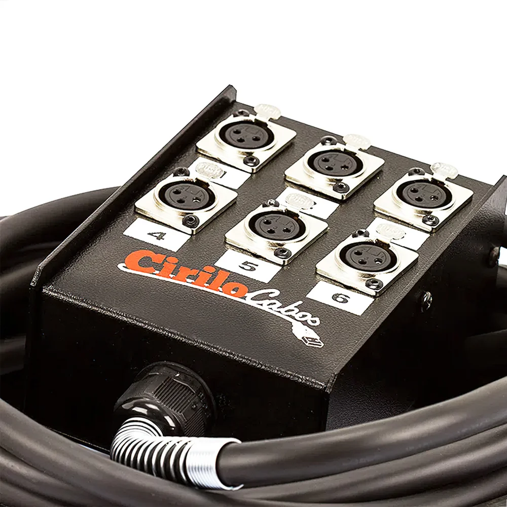 Imagem 4 de 5 do produto Medusa 6 Vias Montada Com Conectores Santo Angelo - 13 Mt