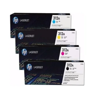 Kit 4x Cores Toner 312a I M476dw M476nw M476 M-476 I B+c+y+m