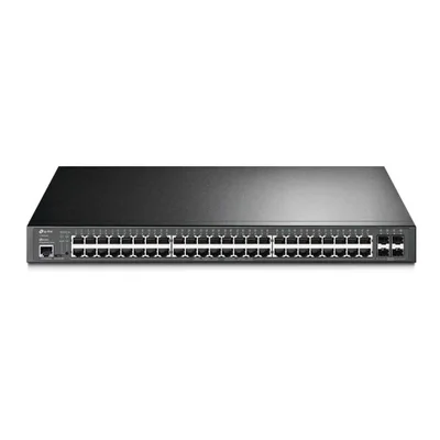 Switch Gerenciável De 52p Gigabit Jetstream L2+ 48p Poe+ E 4 Slots Sfp Tp-link Tl-sg3452p