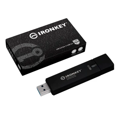 Pen Drive 32gb Usb 3.2 Ironkey D500s Fips140-3 260mbs Leit Ikd500s/32gb Kingston