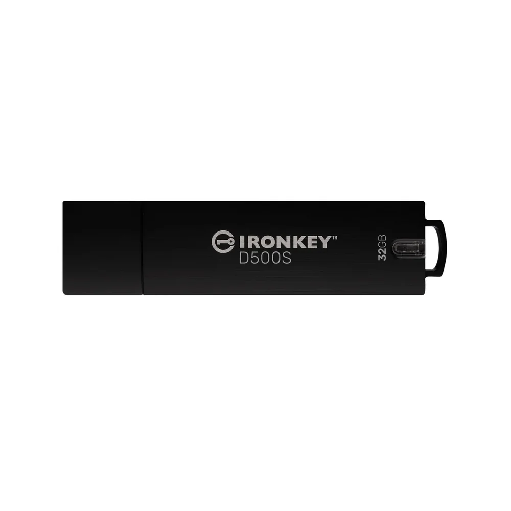 Imagem 3 de 5 do produto Pen Drive 32gb Usb 3.2 Ironkey D500s Fips140-3 260mbs Leit Ikd500s/32gb Kingston
