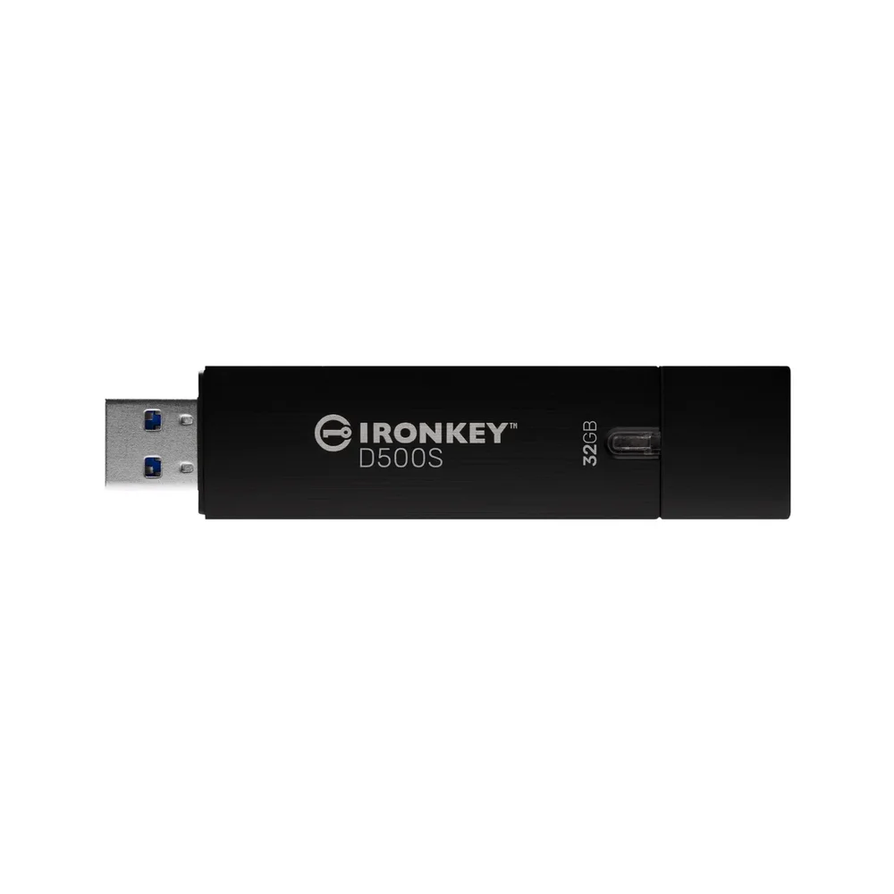Imagem 5 de 5 do produto Pen Drive 32gb Usb 3.2 Ironkey D500s Fips140-3 260mbs Leit Ikd500s/32gb Kingston