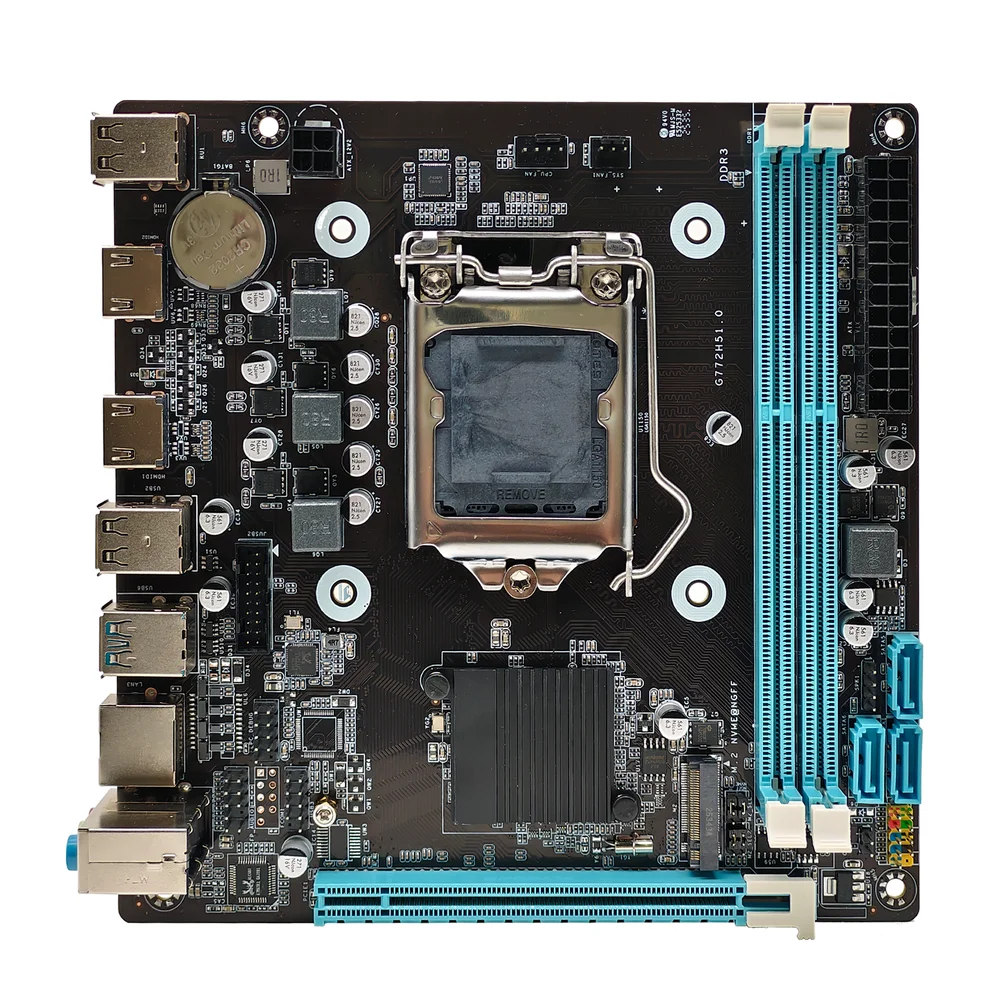 Placa Mãe Bluecase Bmbh81-g32hgu-itx Matx LGA  1150p Ddr3 7