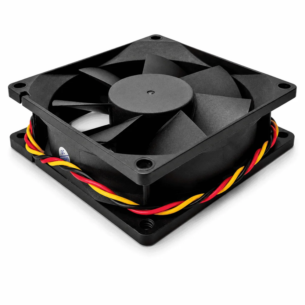 Cooler Fan Evercool Ec8025m12sa 80x80x25mm Sleeve 3 Pinos 12v 5