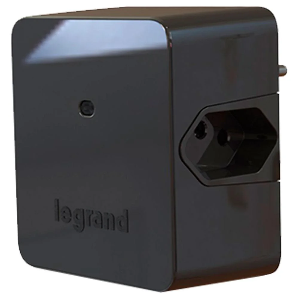 Imagem 3 de 3 do produto Protetor Energia Clamper Contra Surtos 3 Pial (raios) Preto - 30447