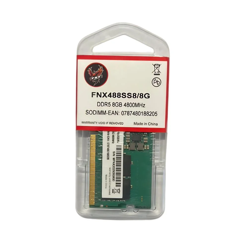Memoria Ram Para Notebook Fnx So-dimm 8GB 4800mhz Ddr5 Cl40 Fnx488ss8-8g