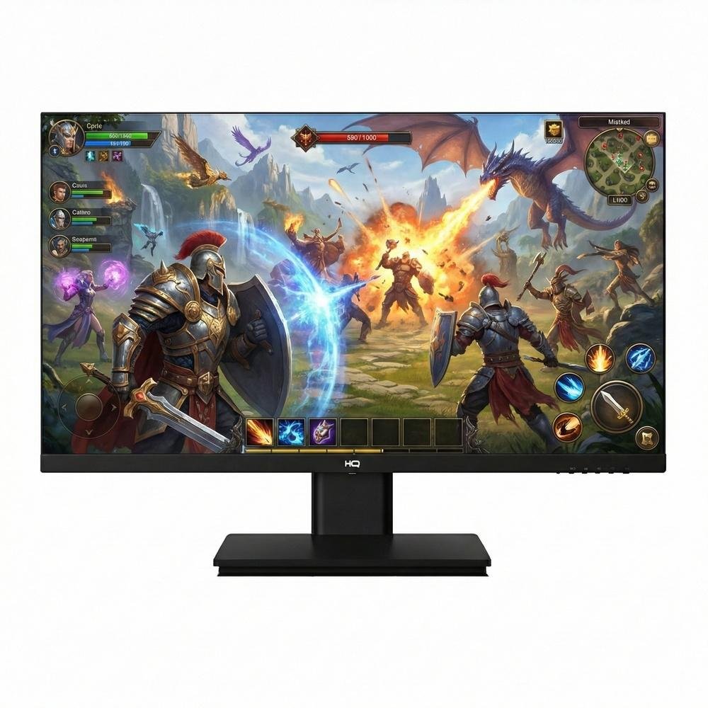 Monitor Gamer Hq 24",100hz, Fullhd+ 1920x1080, HDMI, Vga, Vesa, Ajuste De Inclinação Widescreen M24100hqg