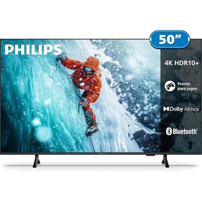 Smart Tv Philips 50" 4k LED Wi fi Titan Os 50pug7300/78 3