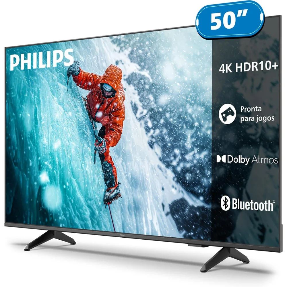 Smart Tv Philips 50" 4k LED Wi fi Titan Os 50pug7300/78 6